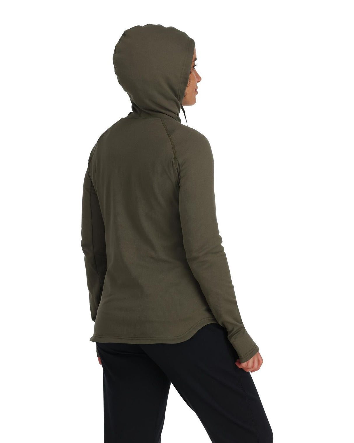 Simms Womens Heavyweight Baselayer Hoody - Loden