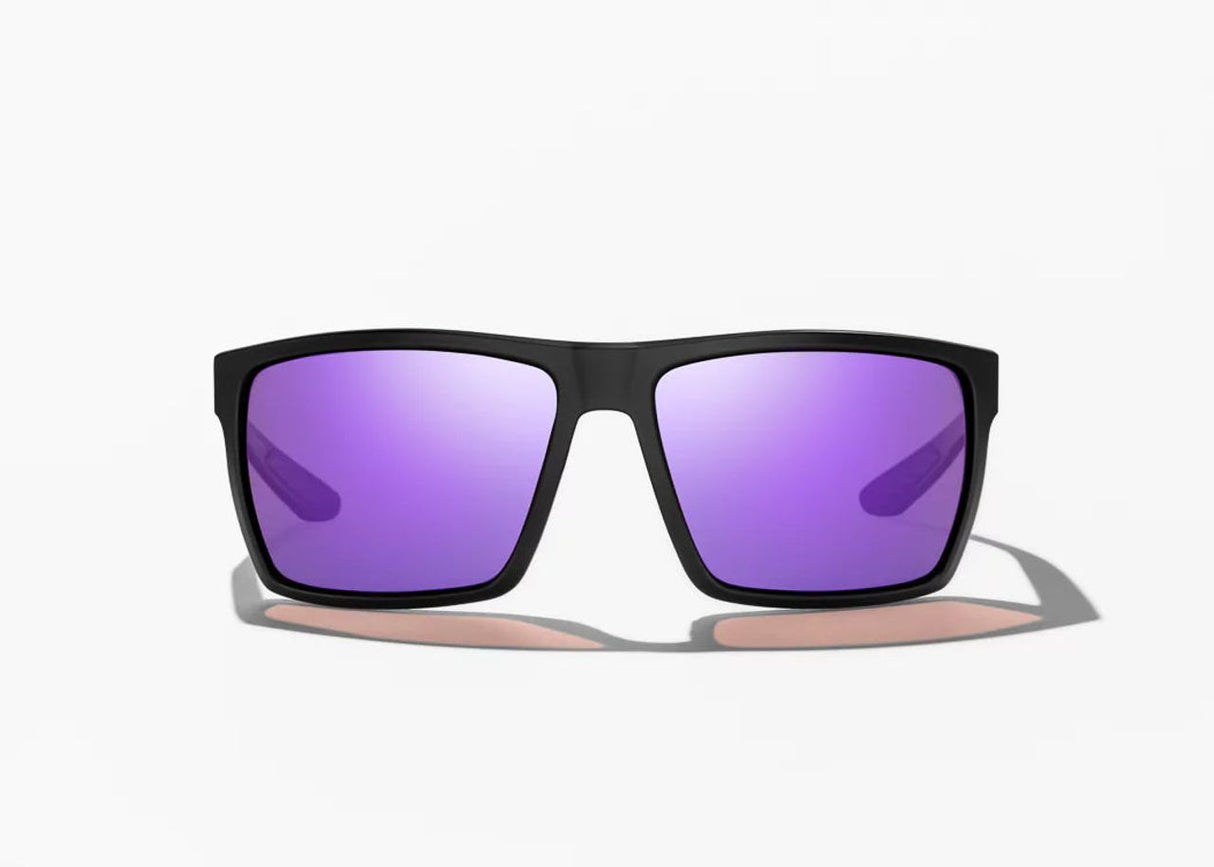 Bajio Stiltsville - Polycarbonate - Black Matte Violet Mirror