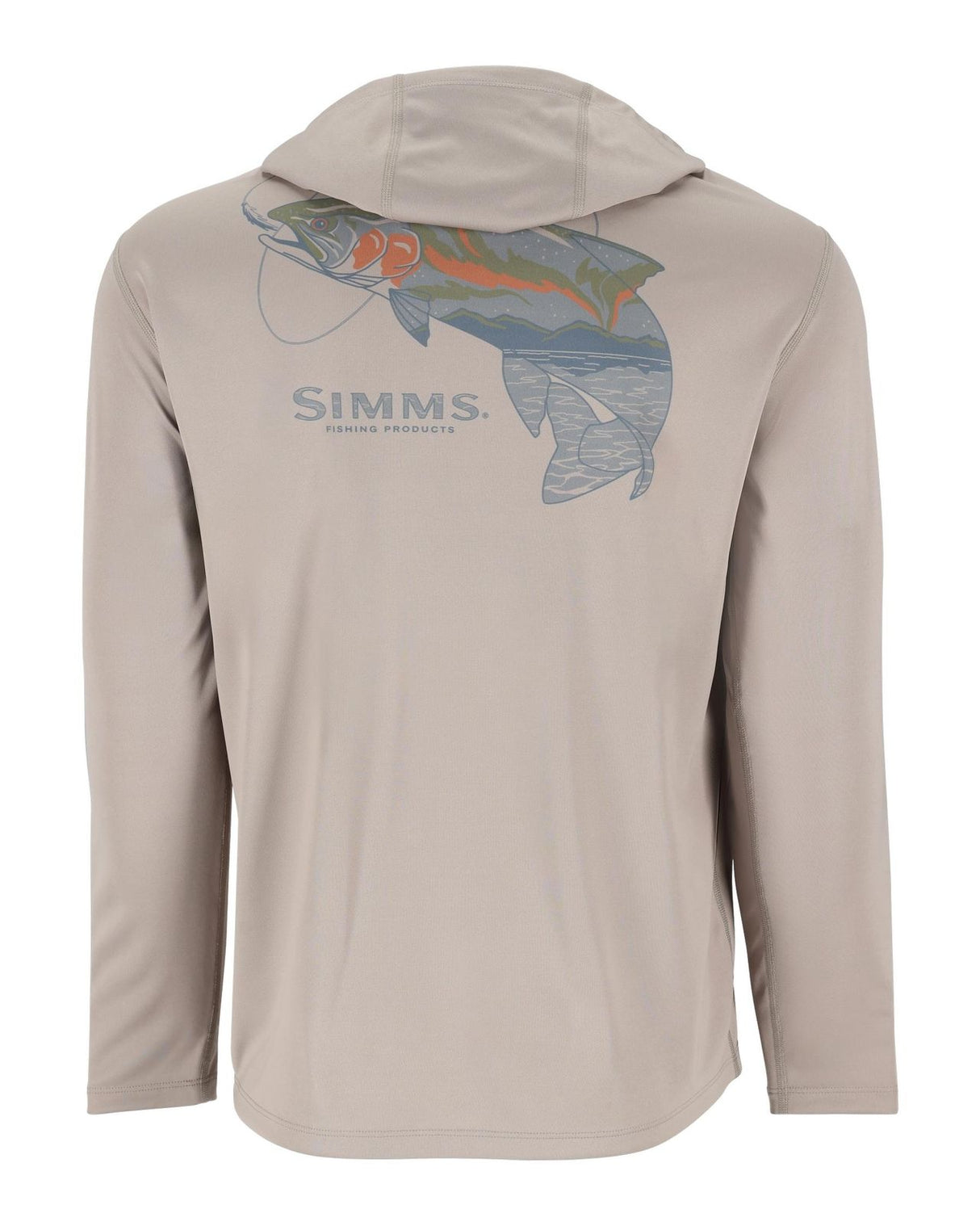 Simms Tech Hoody - Artist Series - Dolomite Trout