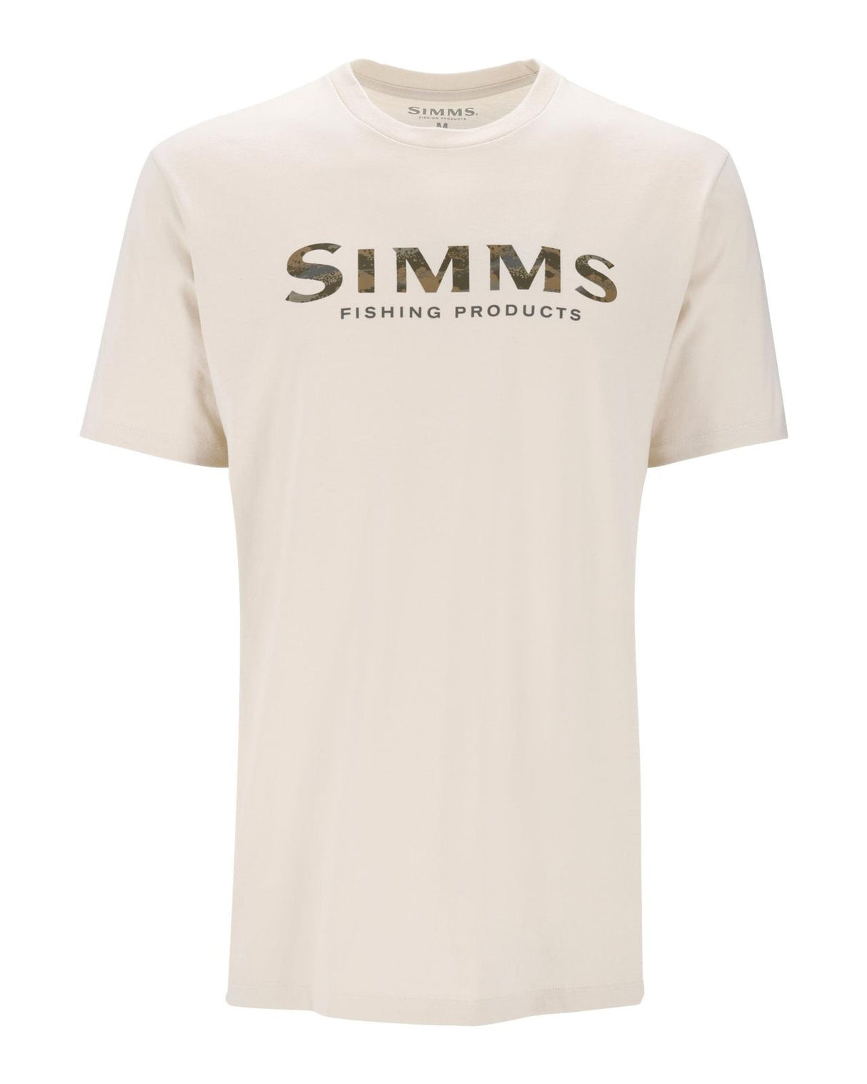 Simms Shroud Fill Logo T-Shirt - Natural