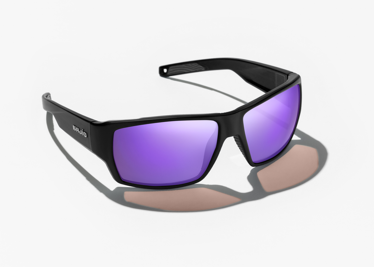 Bajio Vega - Polycarbonate - Black Matte Violet Mirror