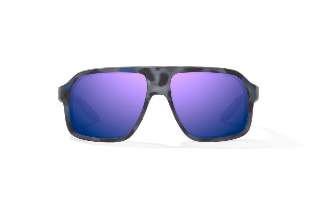 Bajio Cocho - Polycarbonate - Dark Blue Violet Mirror