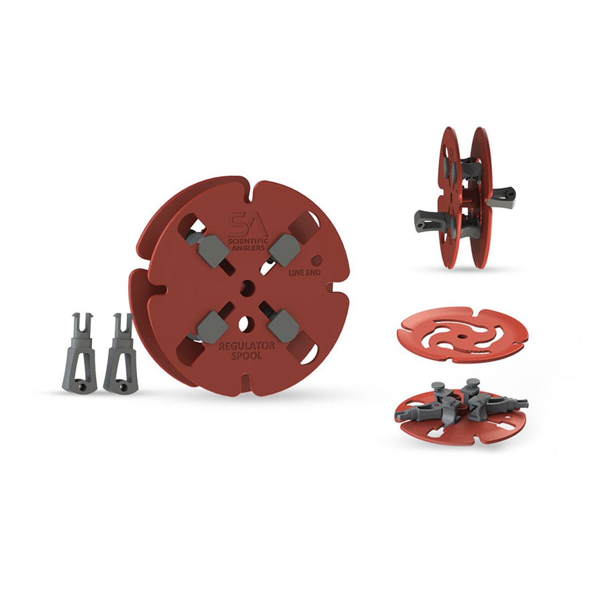 Scientific Anglers Regulator Spool - Red/Gray