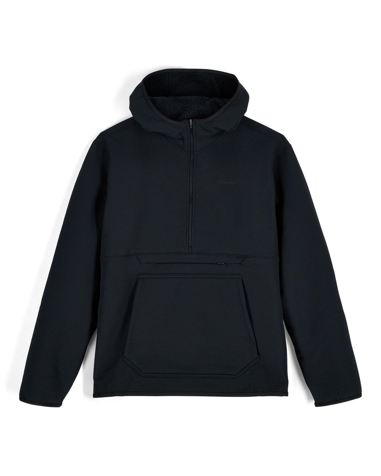 Simms Strata 330 Half-Zip Hoody - Black