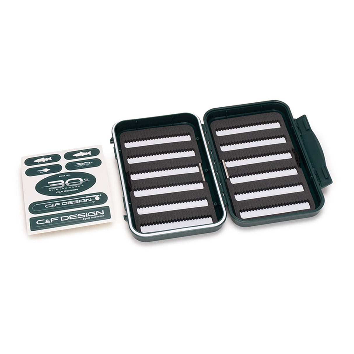 C&F Design 30th Anniversary Fly Case - Anniversary Green