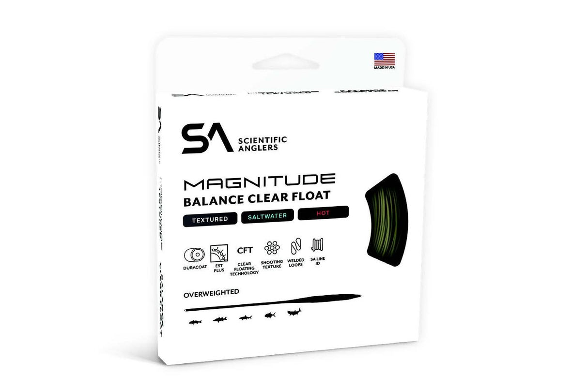 Scientific Anglers Magnitude Balance 15' Clear Tip - Light Olive/Clear