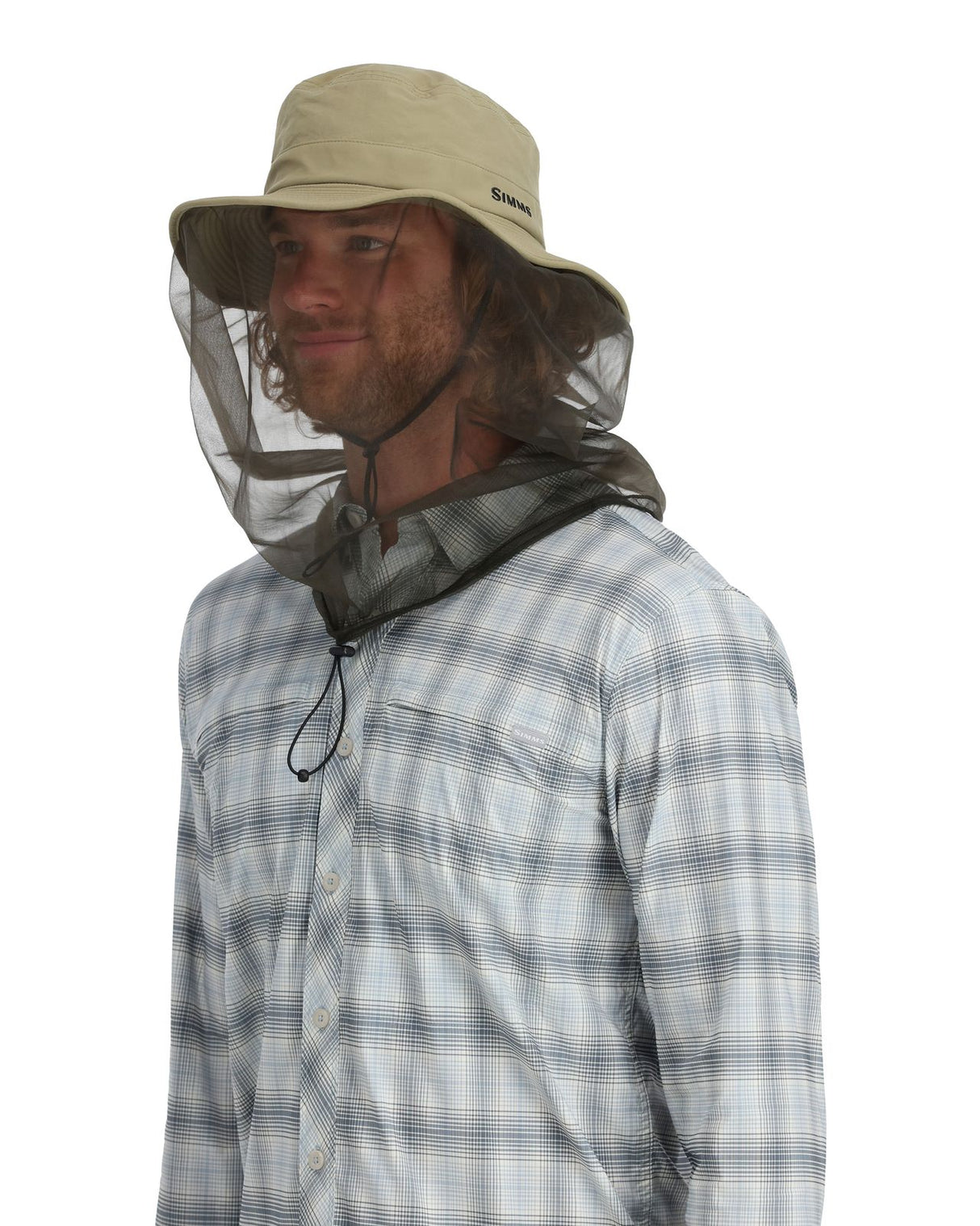 Simms Bugstopper Net Sombrero - Stone
