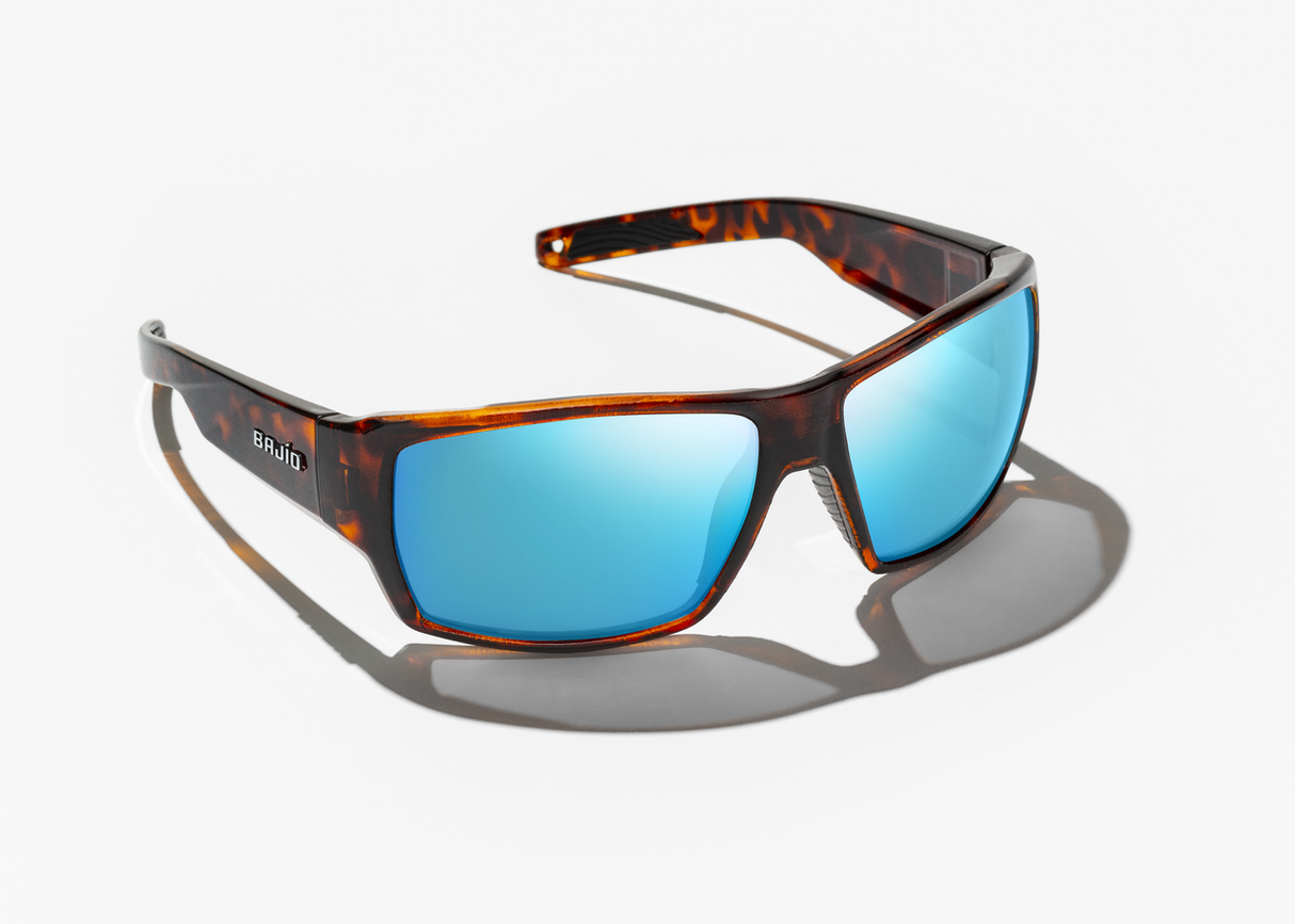 Bajio Vega - Polycarbonate - Dark Tort Matte Blue Mirror