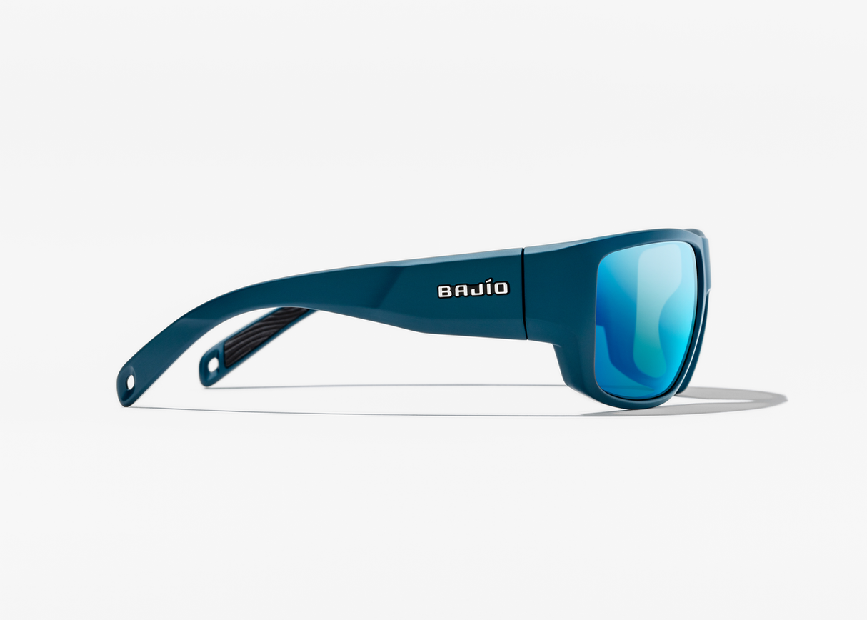 Bajio Piedra - Polycarbonate - Blue Vin Matte Blue Mirror