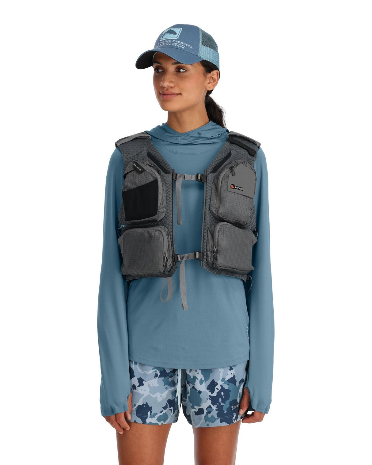 Simms Flyweight Vest - Smoke