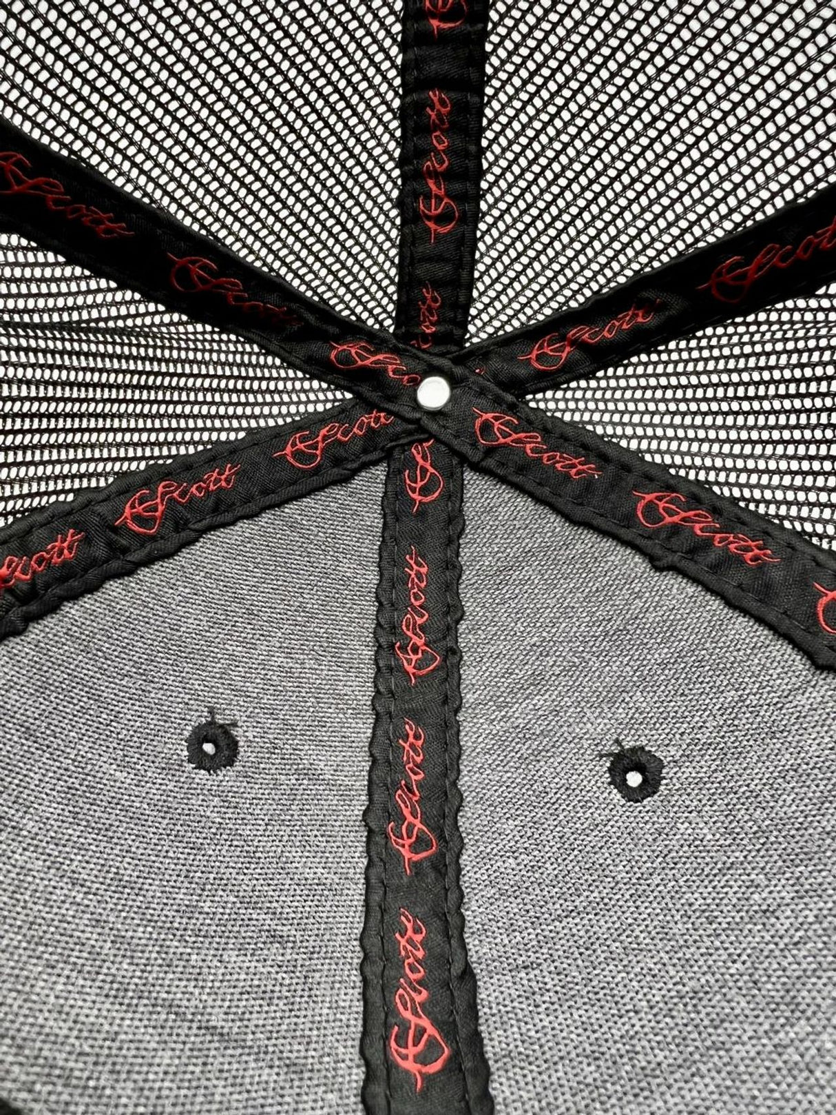 Scott Fly Rod Co. All Black out Mesh Hat - Black