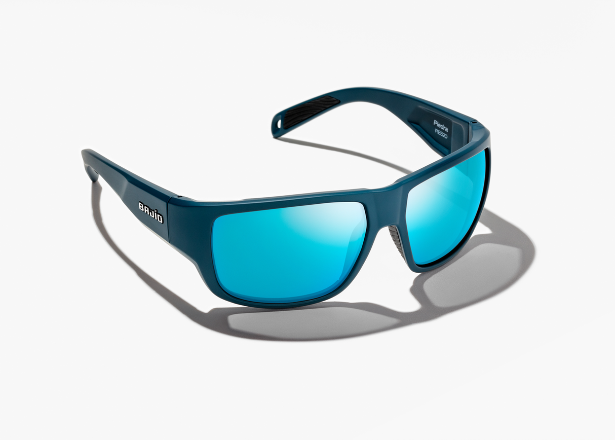 Bajio Piedra - Glass - Blue Vin Matte Blue Mirror