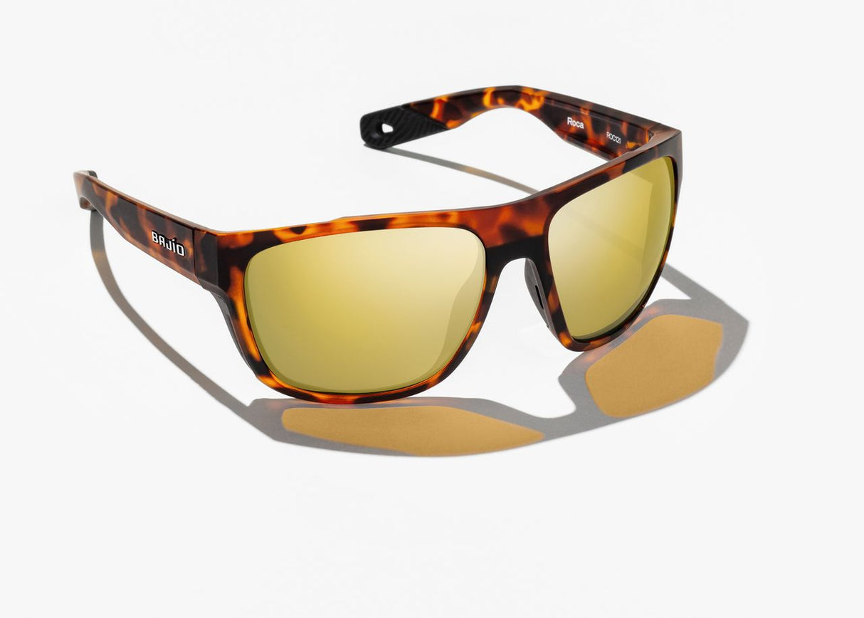 Bajio Las Rocas - Glass - Brown Tort Matte Yellow Mirror
