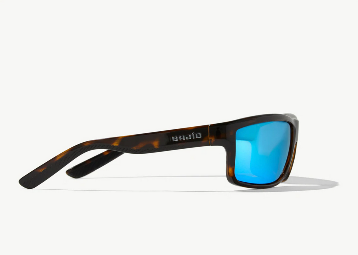 Bajio Nippers - Polycarbonate - Dark Tort Gloss Blue Mirror