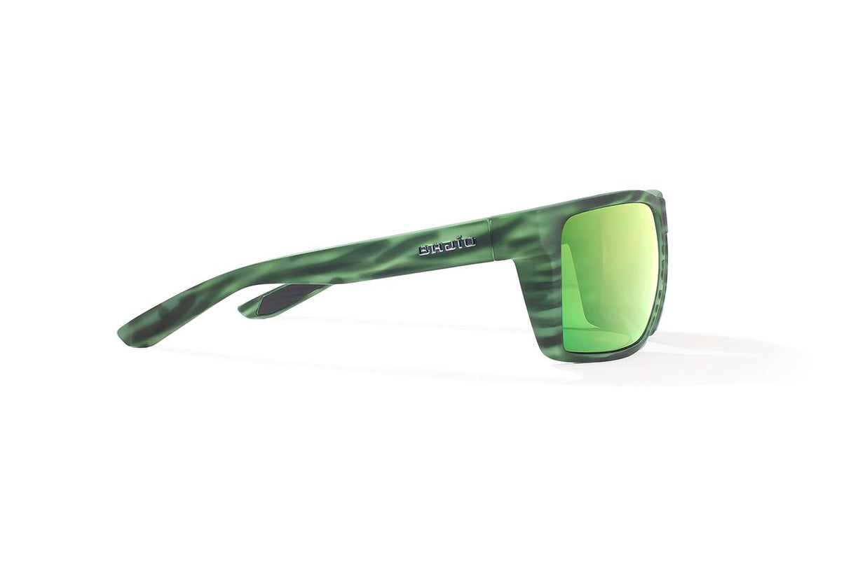 Bajio Stiltsville - Polycarbonate - Green Stripe Matte Green Mirror