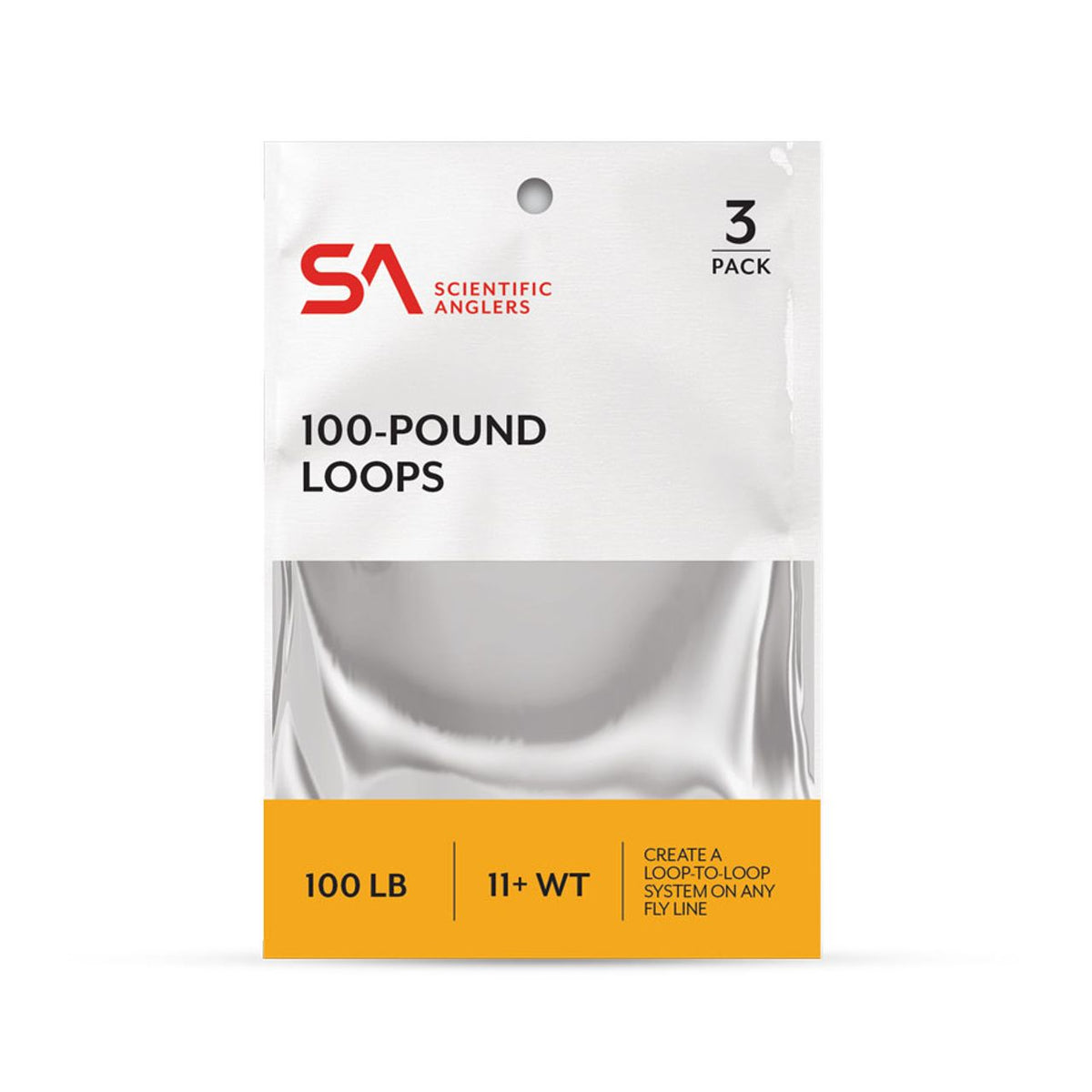 Scientific Anglers Braided Loops - 3 Pack - Clear