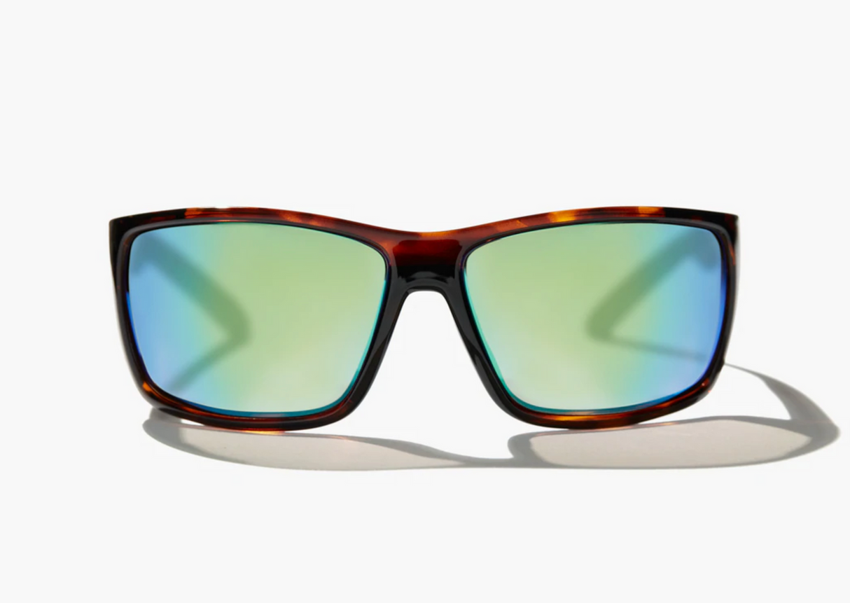 Bajio Bales Beach - Polycarbonate - Dark Tort Gloss Green Mirror