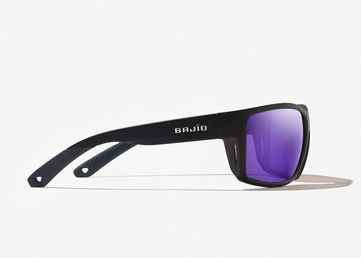 Bajio Bales Beach - Polycarbonate - Black Matte Violet Mirror