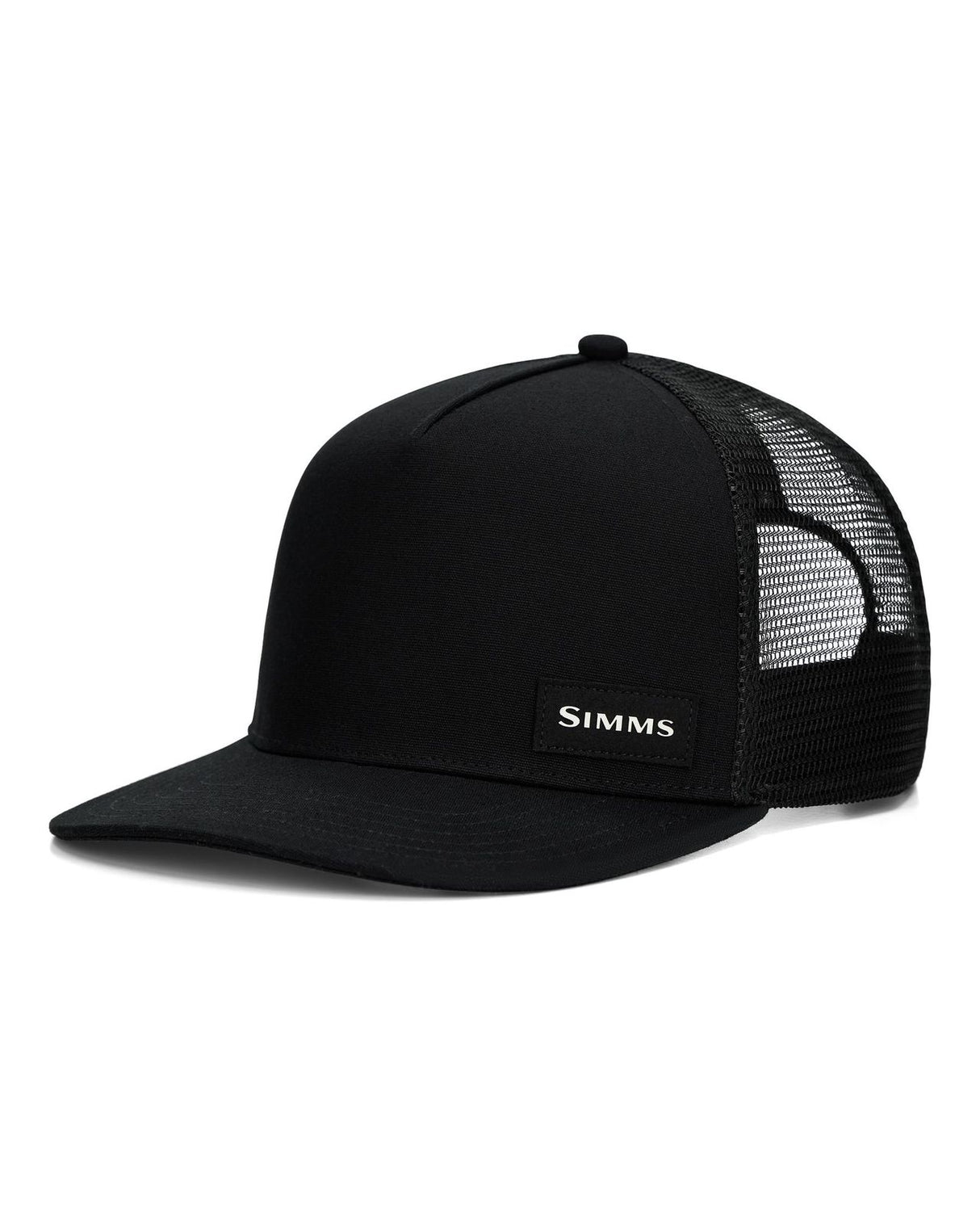 Simms High Crown Flatbill - Black