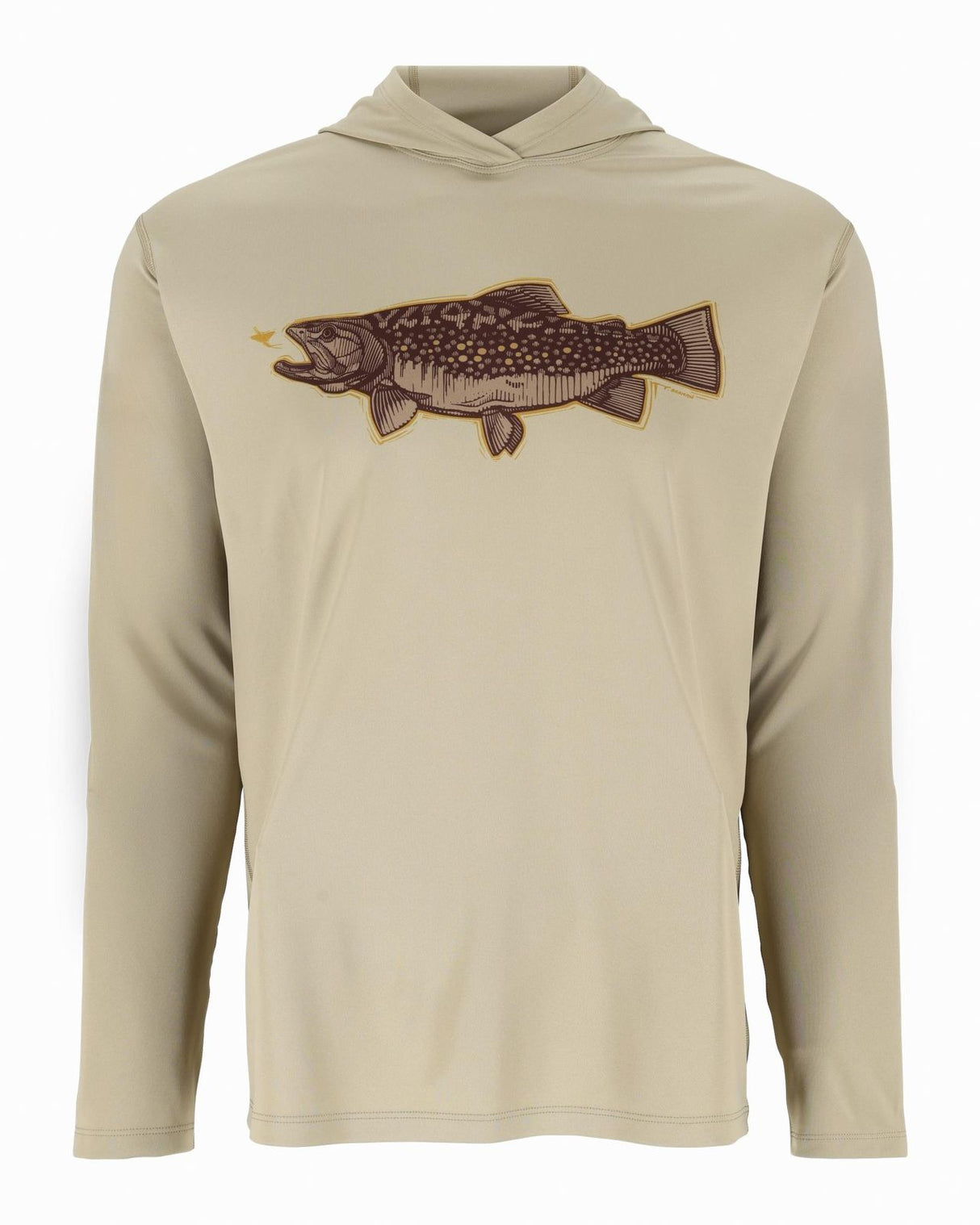 Simms Tech Hoody - Artist Series - Stone Trout Fly