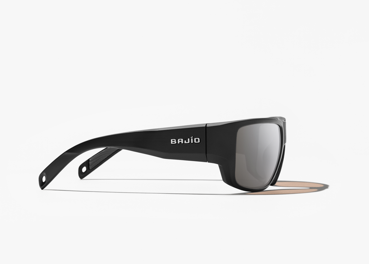 Bajio Piedra - Polycarbonate - Black Matte Silver Mirror