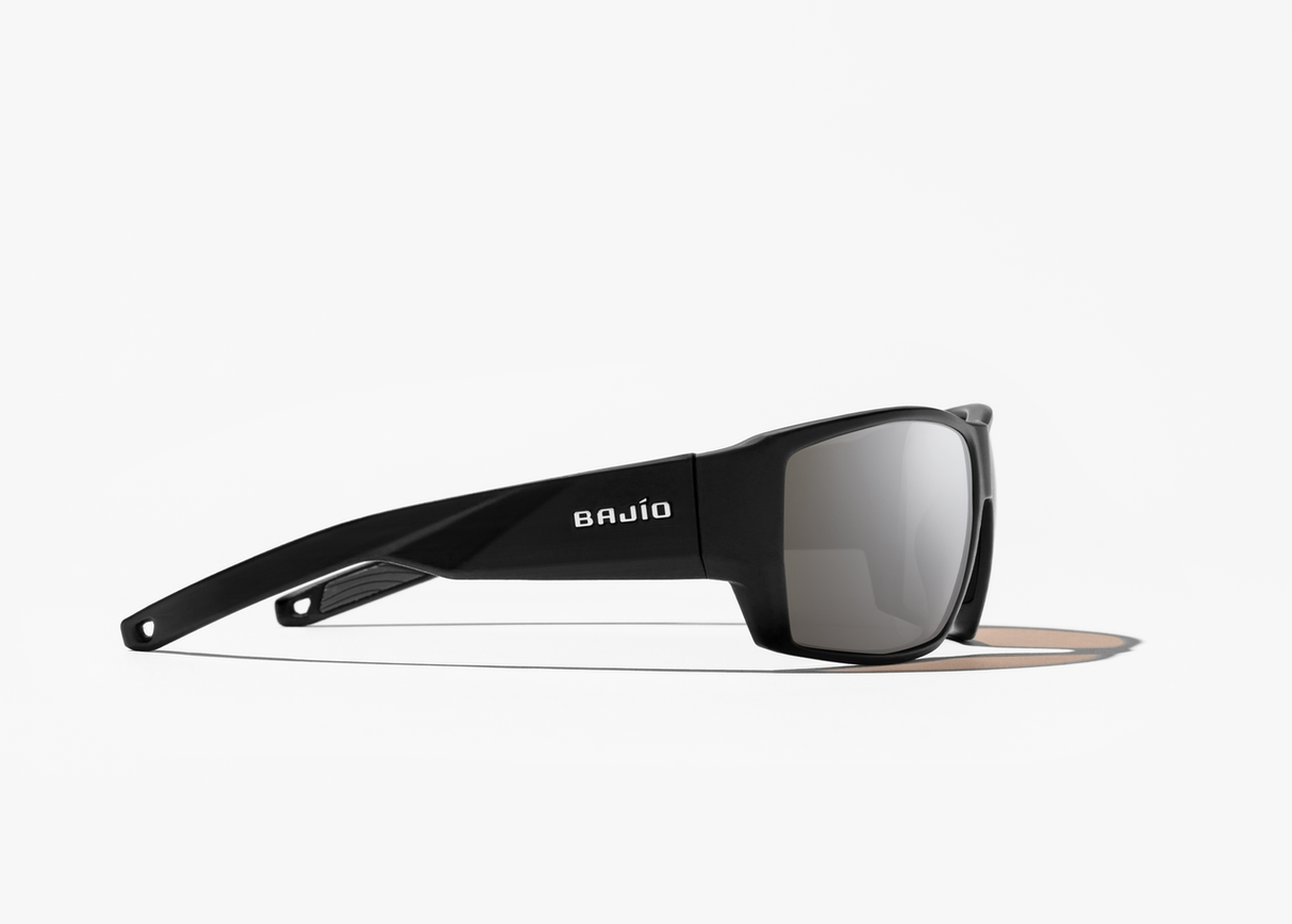 Bajio Vega - Polycarbonate - Black Matte Silver Mirror