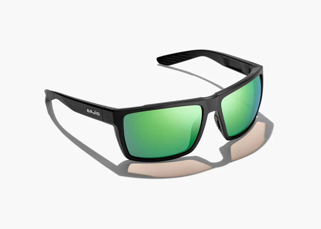 Bajio Stiltsville - Glass - Black Matte Green Mirror