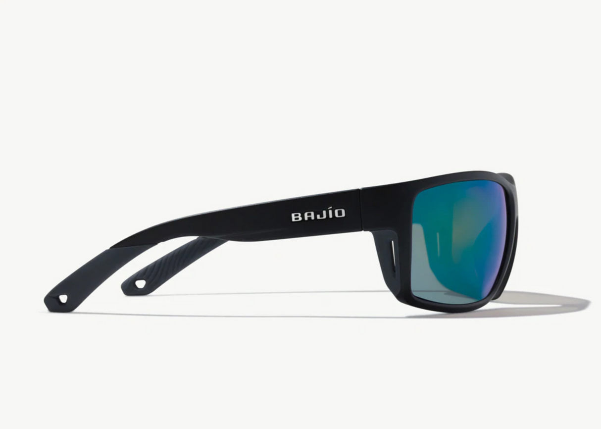 Bajio Bales Beach - Polycarbonate - Black Matte Green Mirror