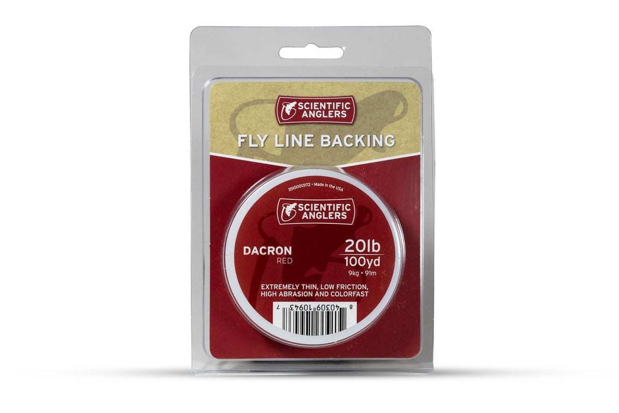 Scientific Anglers Dacron Backing Red - Red