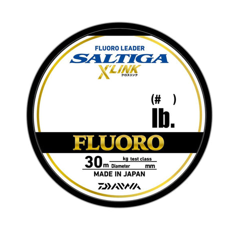DAIWA SALTIGA FC LEADER X'LINK 25lbs 30m - 0.435mm