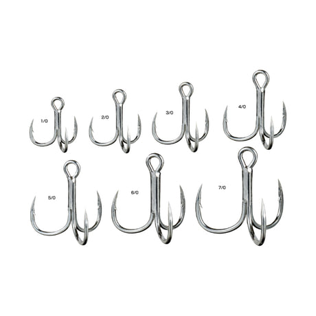 Shout! Curve Point Treble 31 kraftig trekrok för stickbaits och poppers