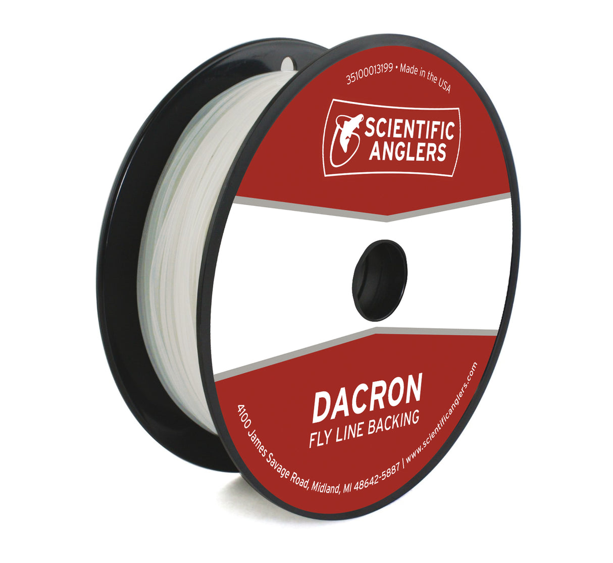 Scientific Anglers Dacron Backing White - White
