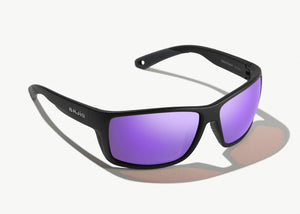 Bajio Bales Beach - Polycarbonate - Black Matte Violet Mirror