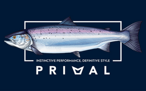 Primal Artist Tee Salmon - Navy