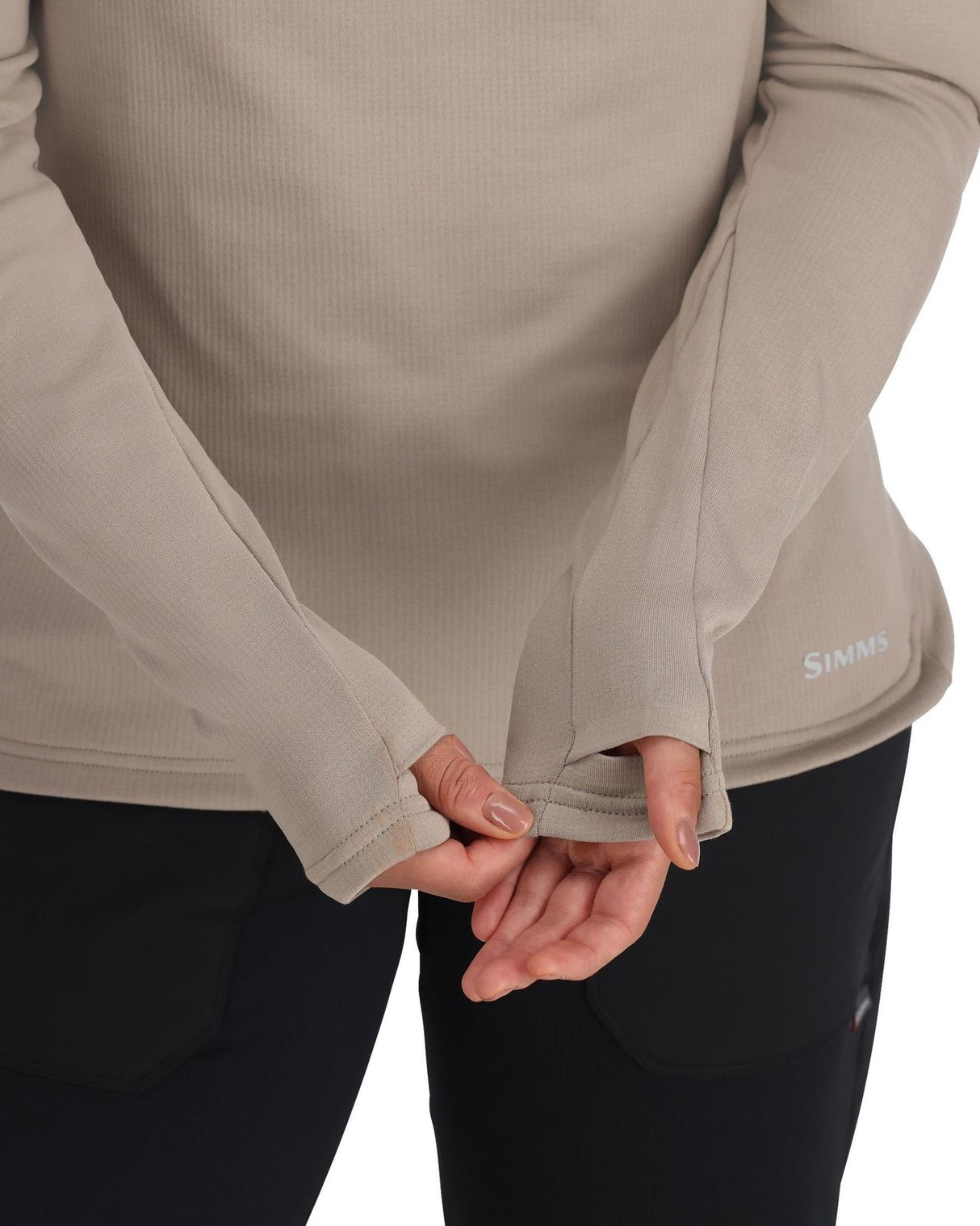 Simms Womens Heavyweight Baselayer Hoody - Dolomite