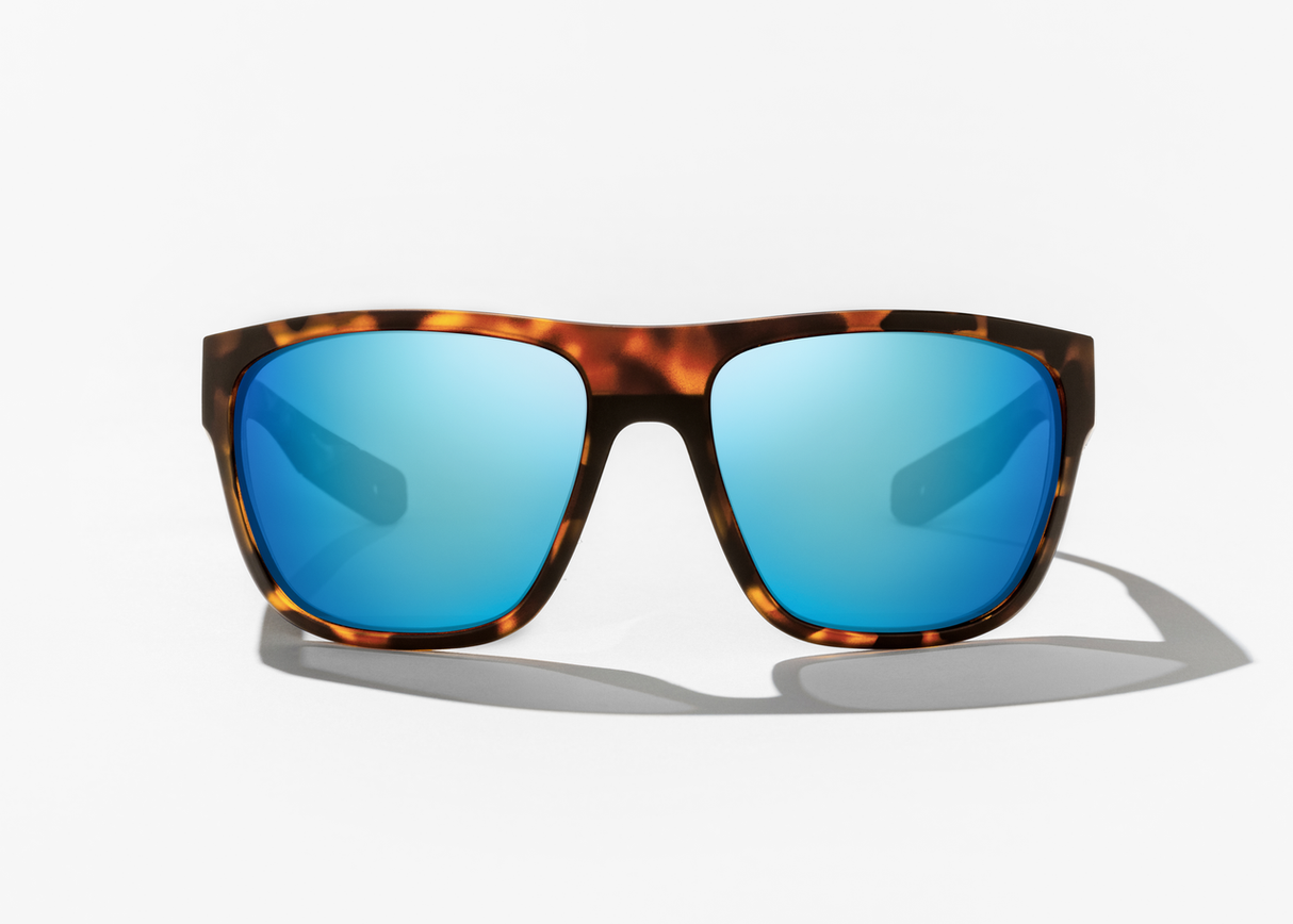 Bajio Las Rocas - Polycarbonate - Brown Tort Matte Blue Mirror