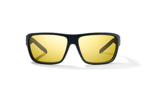 Bajio Rigolets - Glass - Black Matte Yellow Mirror