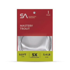 Scientific Anglers Mastery Trout Leader 9' - Clear
