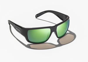 Bajio Piedra - Polycarbonate - Black Matte Green Mirror