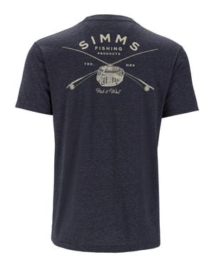 Simms Classic Tackle T-Shirt - Navy Heather