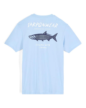 Simms Tarponwear T-Shirt - Sky Blue