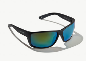 Bajio Bales Beach - Polycarbonate - Black Matte Green Mirror