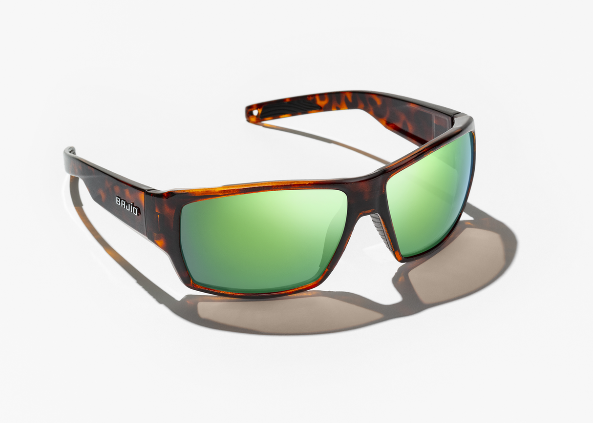 Bajio Vega - Polycarbonate - Dark Tort Matte Green Mirror