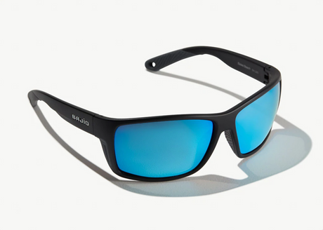Bajio Bales Beach - Polycarbonate - Black Matte Blue Mirror