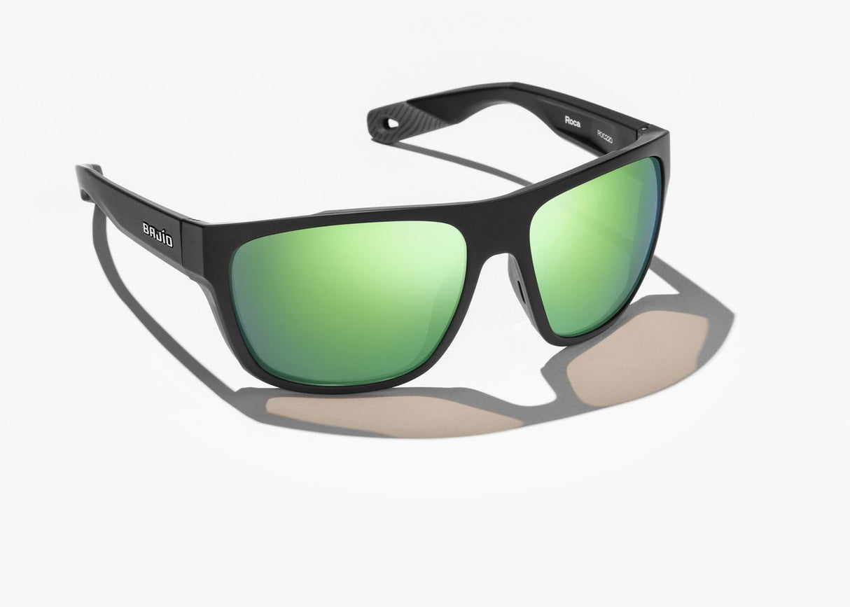 Bajio Las Rocas - Polycarbonate - Black Matte Green Mirror