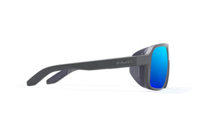 Bajio Cocho - Glass - Graphite Black Blue Mirror