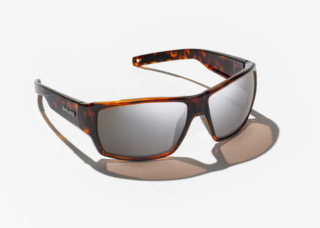 Bajio Vega - Polycarbonate - Dark Tort Matte Silver Mirror