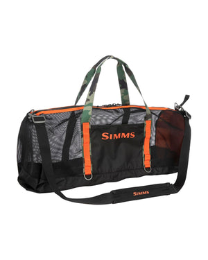 Simms Challenger Mesh Duffel 60L - Black