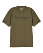 Simms Shroud Fill Logo T-Shirt - Military Heather