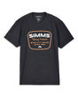 Simms Stamp Lock T-shirt - Charcoal Heather